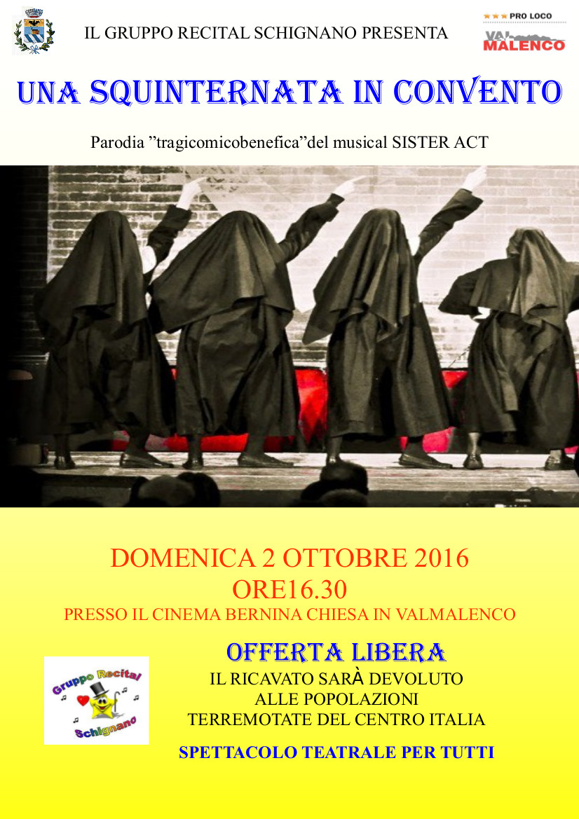 Teatro in beneficenza: 